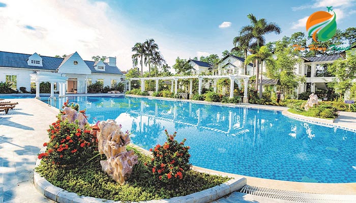 Một góc khu du lịch Vườn Vua Resort & Villas 