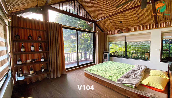 phòng ngủ Thang Mây villas
