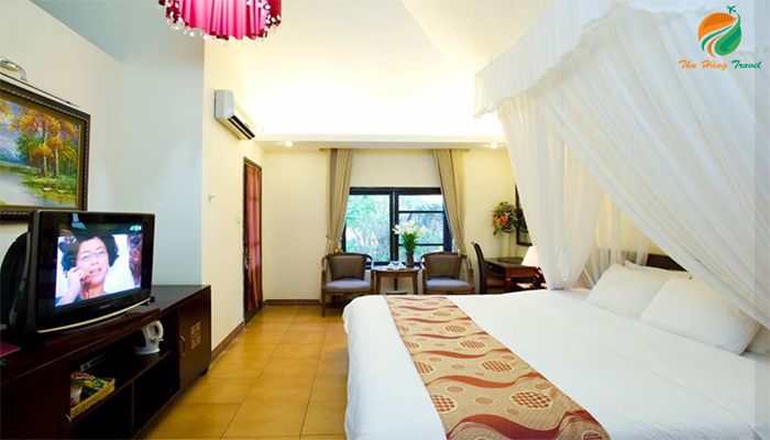 Phòng bungalow tại Tản Đà Resort