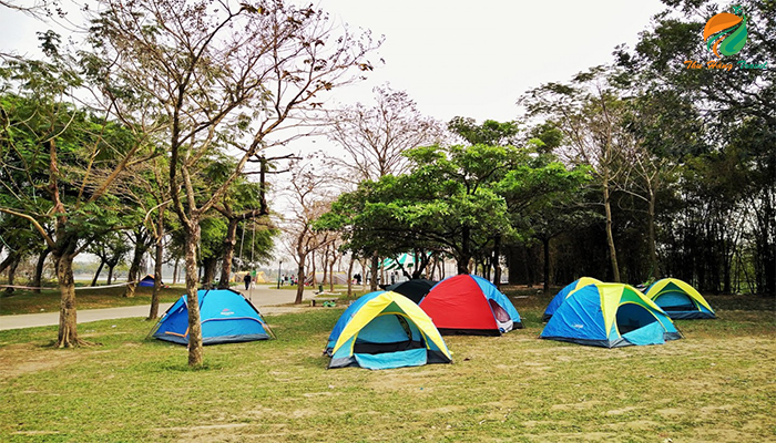 Tổng hợp địa điểm cắm trại gần Hà Nội