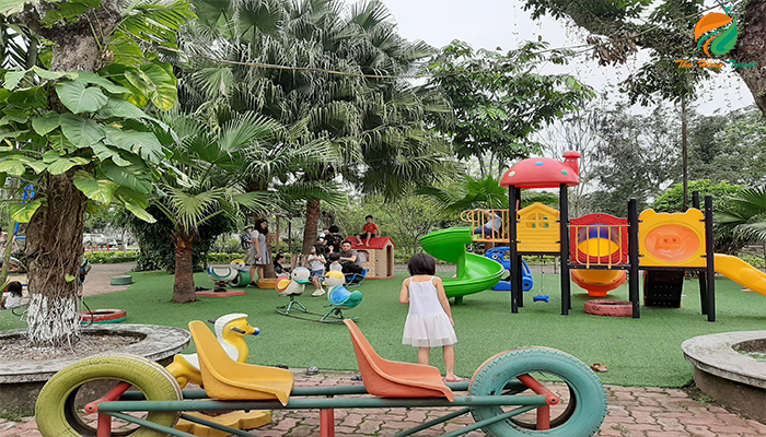 Khu vui chơi trẻ em tiện ích Tản Đà Spa Resort
