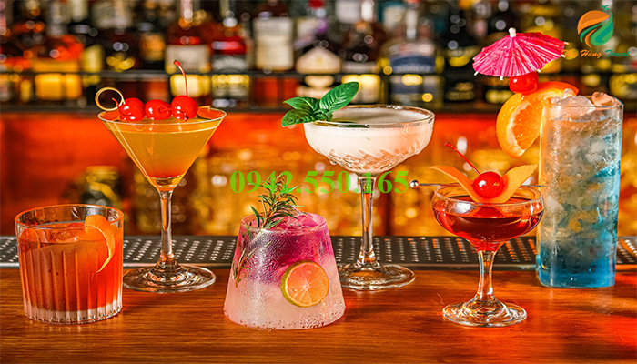 Cocktail tại quán Bar Glamour