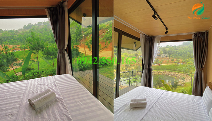Căn 1 ngủ Thung May - top 8 homestay villa cực chất tại Ba Vì
