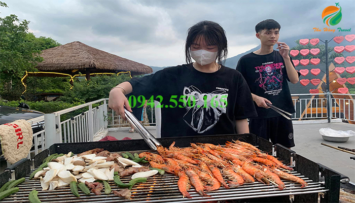 Nướng BBQ ngoài trời