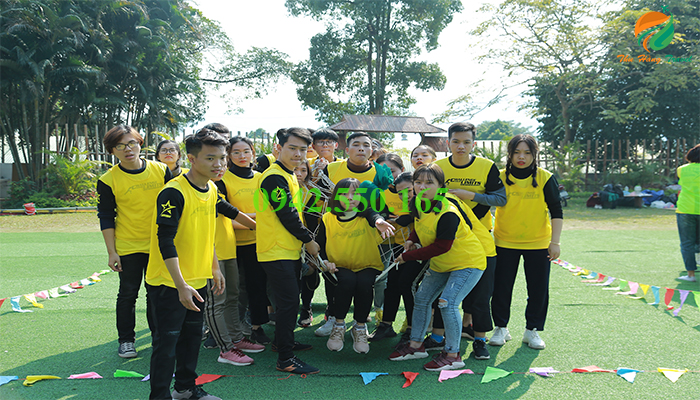 Chinh phục mục tiêu game team building