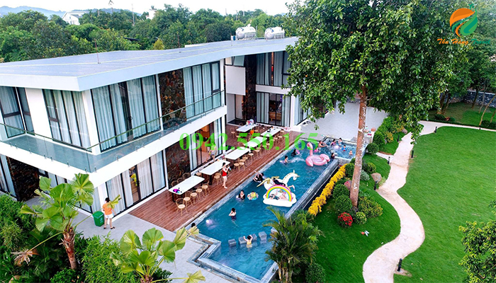 Toàn cảnh Tam Sơn Retreat villa gần Khoang Xanh