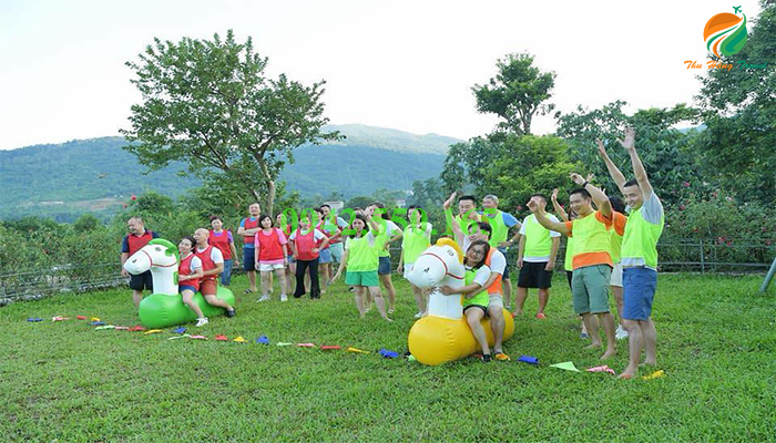 Sân chơi team building ms taha villa gần khoang xanh