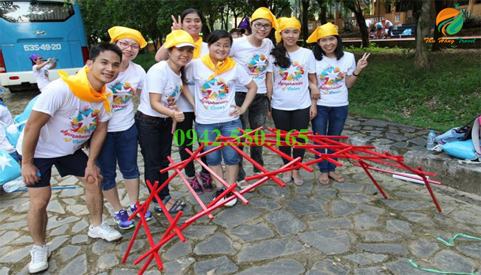 Chiếc cầu thành công game team building doanh nghiệp