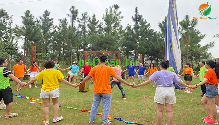 Phần khởi động thuê team building thạch thất quốc oai