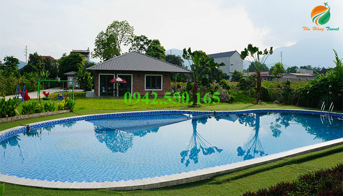 Bể bơi villa 2 ngủ